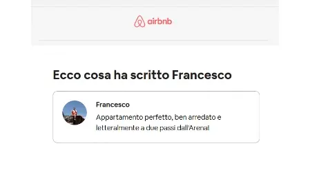 Cittadella Recensione Airbnb