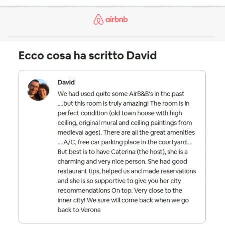 Recensioni Dimora Porta Organa - Piazza Isolo - Verona